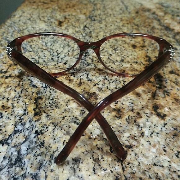 TIFFANY & CO TF2082-B 8146 53-17-135 Brown Havana Eyeglasses Frames Italy - Picture 8 of 11